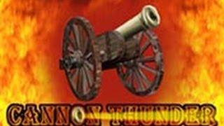 Merkur Cannon Thunder | 2 mal Echtgeld Freispiele 1€ Fach | Online gezockt!