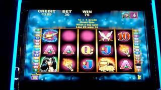 Genie's Riches Slot Machine Bonus Win (queenslots)