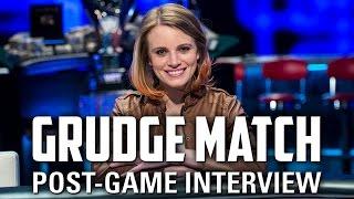 Post Grudge Match Interview with Cate Hall