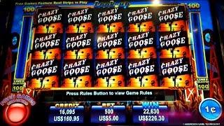 Crazy Goose Slot - 100x BIG WIN Bonus - FULL SCREEN, YES!