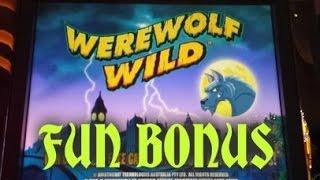 Werewolf Wild - Aristocrat - Contagious Wilds Bonus - Choctaw Casino Durant OK
