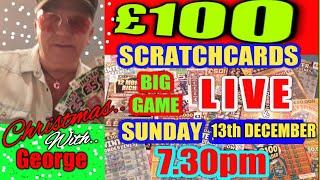 OVER  £100.00 SCRATCHCARDS"SUNDAY"LIVE".VIEWERS CAN JOIN IN THE FUN..JUST POP ALONG..BE SEEING YOU ⋆