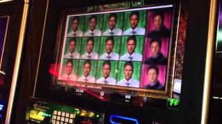 Black Widow Slot machine gameplay - Downtown Las Vegas
