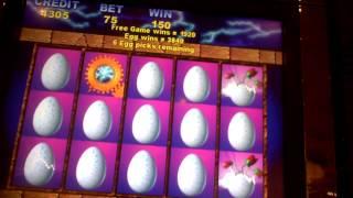 Slot bonus win on Dream Time at Parx Casino.