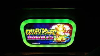 NEW BIG WIN Max Bet Konami Golden Power Ingots Free spins bonus slot machine