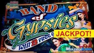 JACKPOT HANDPAY! Band of Gypsies Slot - $12.50 High Limit Bet!