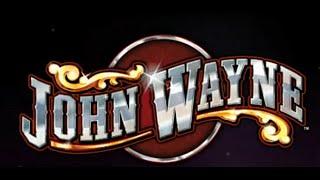 *TBT* JOHN WAYNE - Spinning Streak WMS Slot Machine Bonus Win!