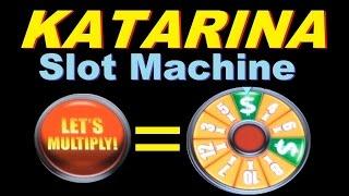 ★ KATARINA SLOT MACHINE BONUS & WHEEL SPINS! Katarina Slot Bonus And Bonus Spins! ~WMS (DProxima)