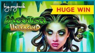 HUGE WIN! Medusa Unleashed Slot - WHOA, THAT JUST HAPPENED?!