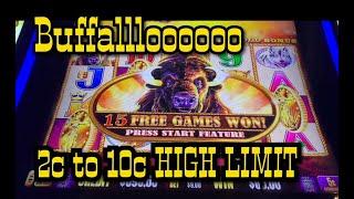BUFFALO GOLD - High Limit Fun !
