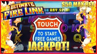 HIGH LIMIT Ultimate Fire Link Route 66 HANDPAY JACKPOT ⋆ Slots ⋆MAX BET $50 BONUS ROUND Slot Machine