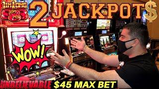 2 HUGE HANDPAY JACKPOTS On High Limit JIN LONG 888 & Konami Slot Machines -Huge high Limit Slot Play