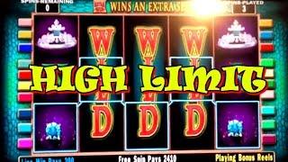 **HAIL TO THE DIAMOND QUEEN** JACKPOT HIGH LIMIT BONUSES ONLY