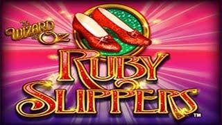 WOZ Ruby Slippers Glinda Bubbles, Mega Big Win