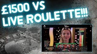 £1,500 vs Roulette!!! BIG Win???