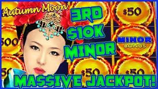 $10K MINOR LANDED FOR 3RD TIME ON HIGH LIMIT Dragon Link MASSIVE HANDPAY JACKPOT Slot Machine Casino