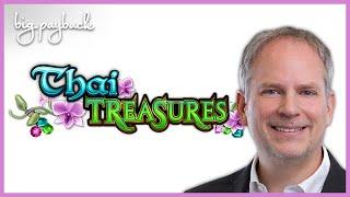 Thai Treasures Slot - 4 SYMBOL TRIGGER, YES! Max Bet Bonuses!