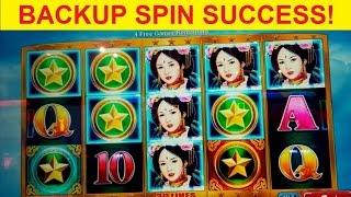Dragon's Way Slot Machine *100X BIG WIN* - *BACKUP SPIN SUCCESS* Bonuses!