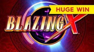 Blazing X Las Vegas Slot - HUGE WIN, ALL FEATURES!