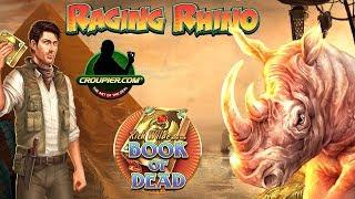 Online Slot Bonus MAYHEM £4 to £60 Spins! £1,500 vs BOOK of DEAD and RAGING RHINO at Mr Green Casino