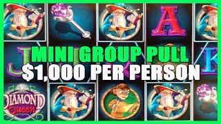 $1,000/Person HIGH LIMIT GROUP PULL••$50/Spin PINBALL!•Diamond Queen•Cosmo LAS VEGAS • BCSlots