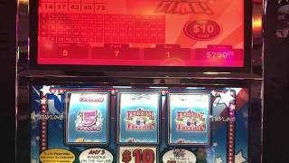 VGT SLOTS - PAYBACK MACHINE $10 BET 3X RED SPINS!!
