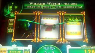 Road to Emerals City Wicked Witch free spins Good win Max bet