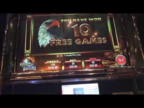 Eagle bucks high limit slots bonus win