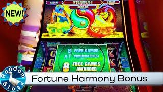 New⋆ Slots ⋆️Fortune Harmony Tiger & Dragon Slot Machine Bonus