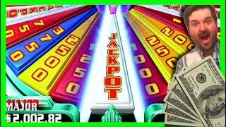 JACKPOT WON! Let's SPIN AND WIN on Super Wheel Blast Slot Machine Bonuses with SDGuy1234