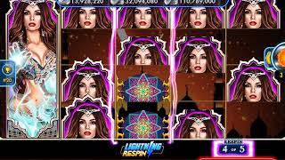 LUCK OF ARABIA Video Slot Casino Game with a RESPIN BONUS