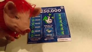 £250,000 Blue's and Millionaire 7's Scratchcards..SHOUT OUT for MARTY...with Piggy