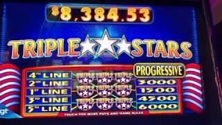 New Type Triple Stars $1 Slot Machine / Jackpot - Black Diamond @ San Manuel Casino [カリフォルニア] [カジノ]