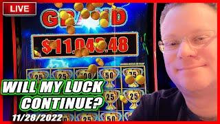 ⋆ Slots ⋆ LIVE CASINO PLAY ⋆ Slots ⋆ Can my luck continue after hitting a GRAND JACKPOT and a MAJOR JACKPOT?