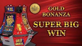 * HUGE WIN * GOLD BONANZA - 5c denom - bonus w/ retriggers - Slot Machine Bonus