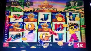 Konami - Lucky Fountain Slot Bonus Feature End - SugarHouse Casino - Philadelphia, PA