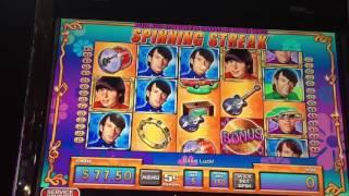 LIVE PLAY on The Monkees Slot Machine