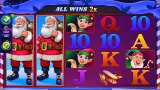 CHRISTMAS MAGIC Video Slot Casino Game with a FREE SPIN BONUS