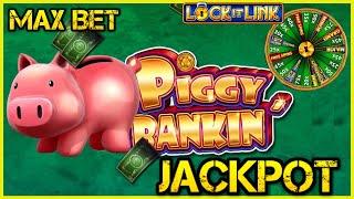 ★ Slots ★SUPERLOCK Lock It Link Piggy Bankin' JACKPOT HANDPAY ★ Slots ★HIGH LIMIT $30 MAX BET Bonus 