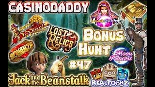 CasinoDaddy Bonus Hunt - Bonus Compilation - Bonus Round episode #47