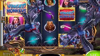 WIZARD OF OZ: WINGED MONKEYS Video Slot Casino Game with a "BIG WIN" FREE SPIN BONUS