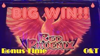 ~BIG WIN~ Red Phoenix | 15/2x Games | Slot Machine Bonus(50c)