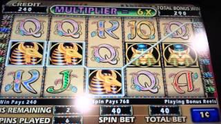 Cleo 2 - 8 Free Games/Failed Bonus