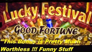 Lucky Festival "This Bonus is Pretty Much Worthless"