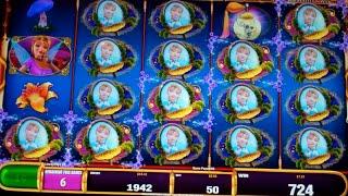 Peek-a-Boo Pixie Slot Machine Bonus - 10 Free Games Win with Stacked Symbols & All Pays 3x