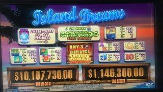 Island Dreams High Limit Jackpot Bonus