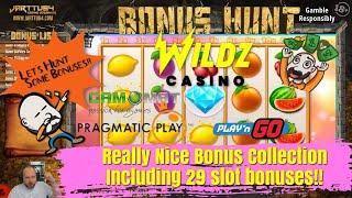 Let's Hunt Some Bonuses!! Really Nice Bonus Collection Including 29 Slot Bonuses!!