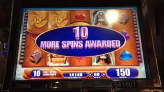 Kronos Slot Machine Free Spin Bonus #1 Paris Casino Las Vegas