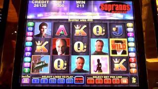 Sopranos  Bada Bing Bonus slot machine win