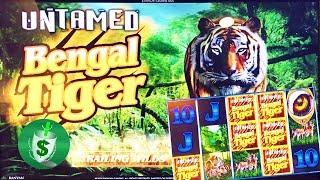 ++NEW Untamed Bengal Tiger slot machine, bonus